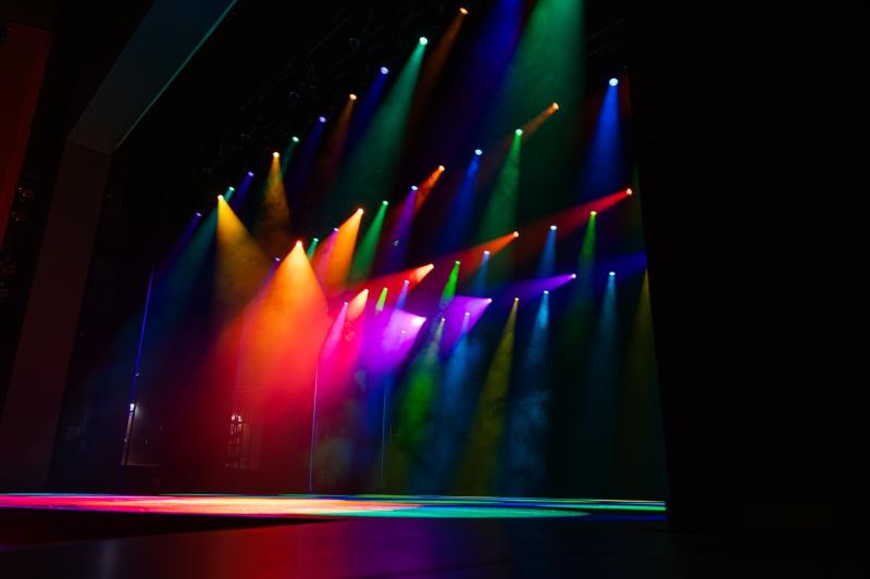 Halcyon fixtures in Tarkington theatre