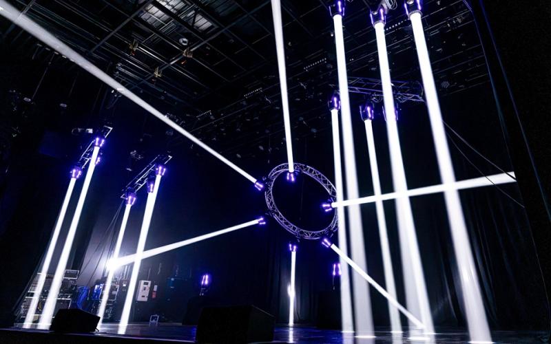 Arkon beam fixtures in a rig