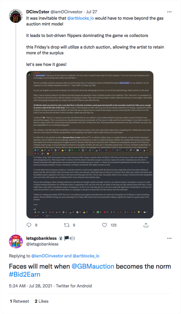 Aavegotchi Community Tweets