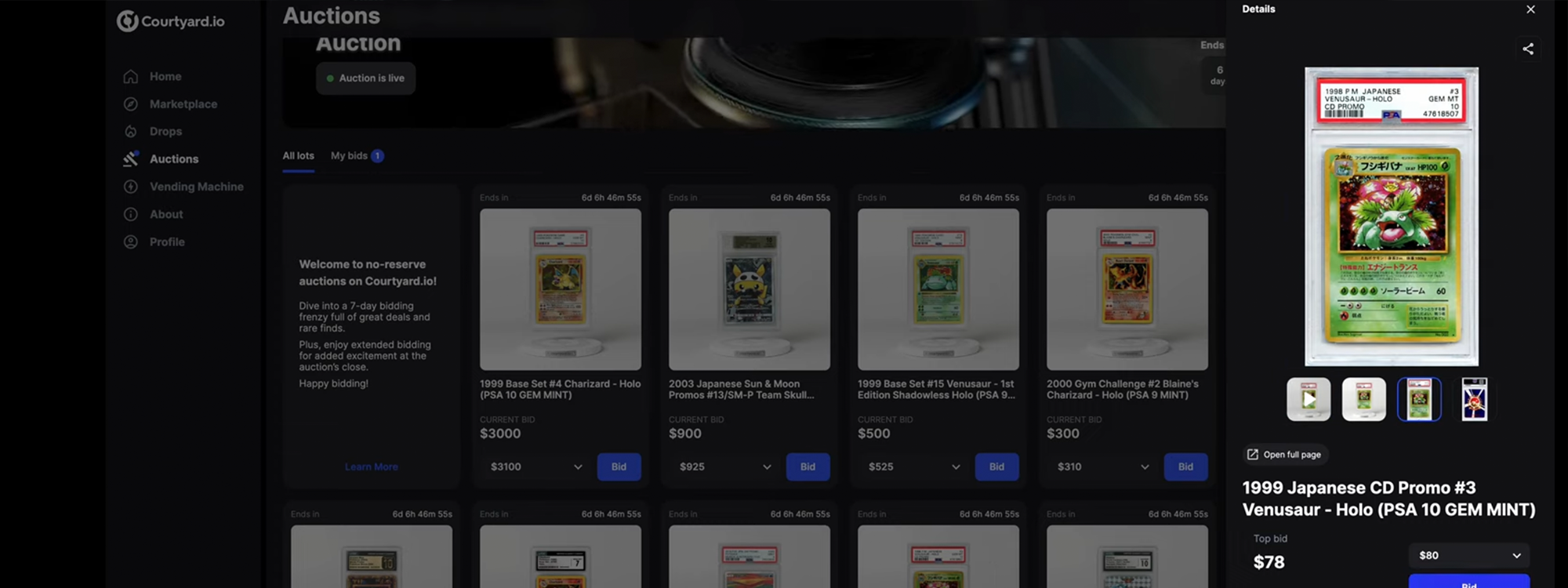 Rare Finds Starting at $1: Introducing Courtyard’s No-Reserve Auction Beta