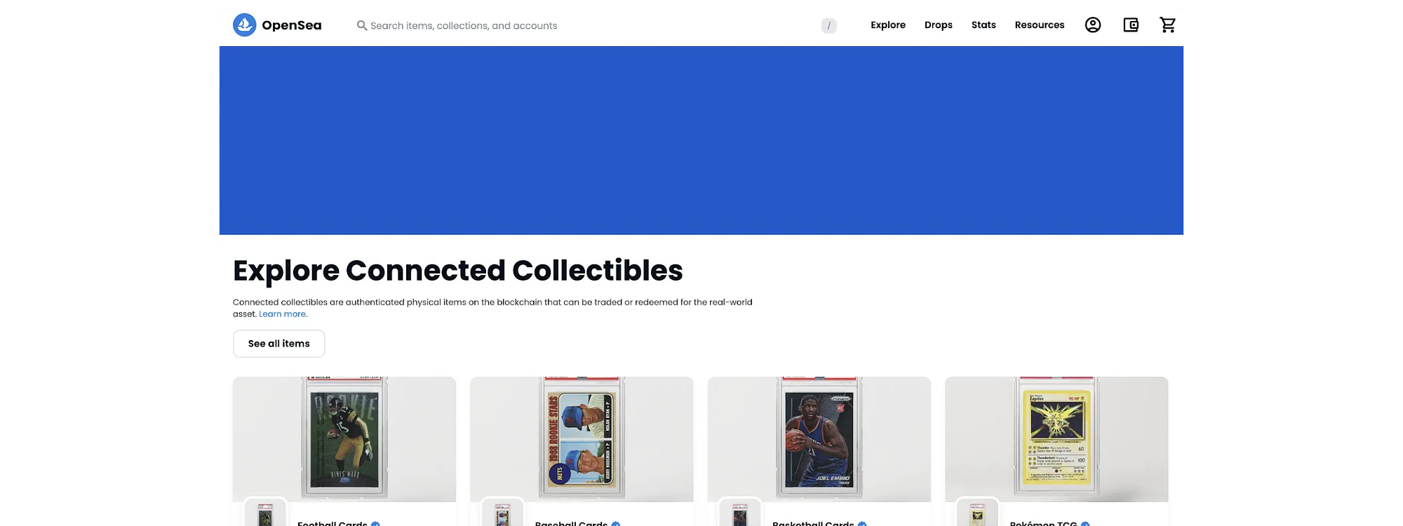New Connected Collectibles category on OpenSea paves the way to bring physical collectibles on-chain