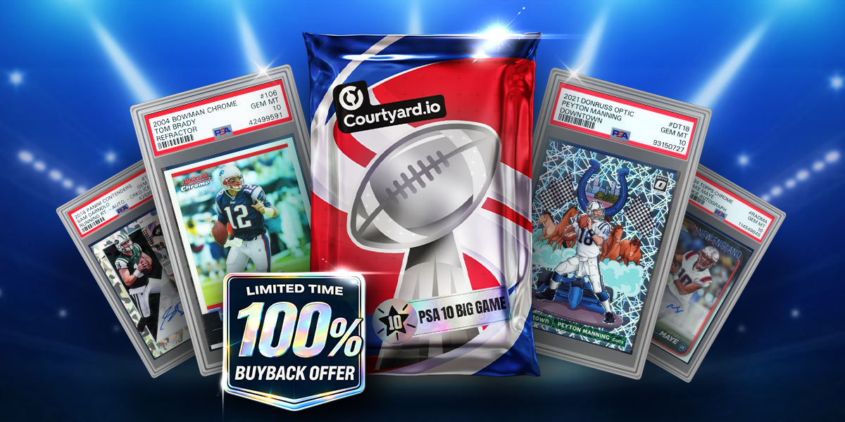 PSA 10 graded sports cards Big Game pack — Courtyard.io