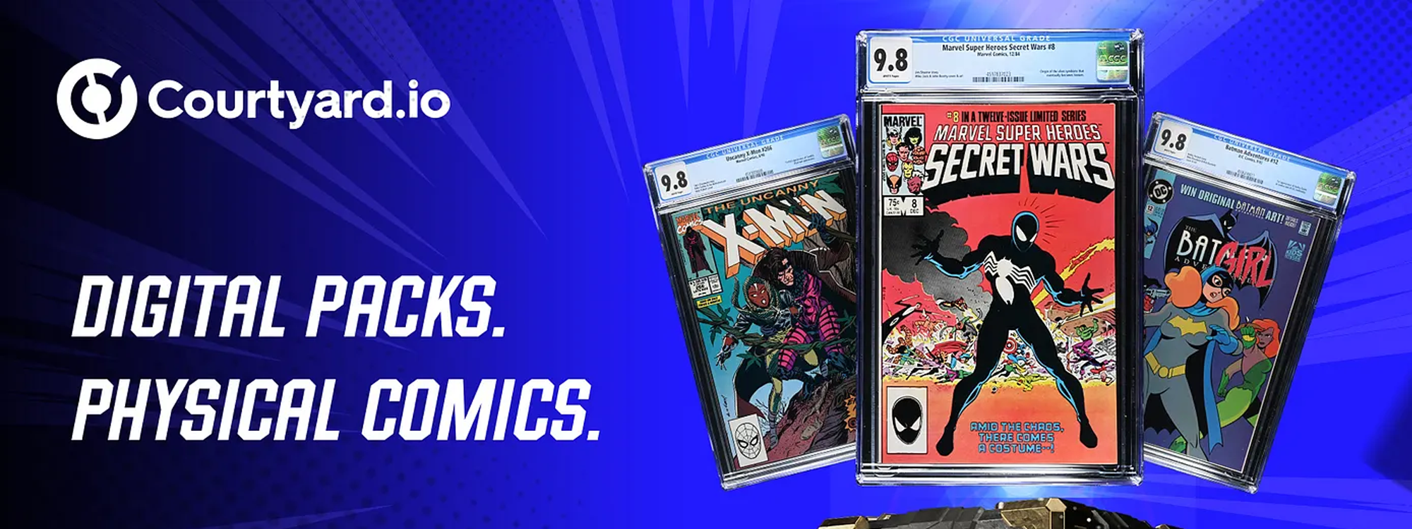 First CGC-graded comic book vending machine — Courtyard.io