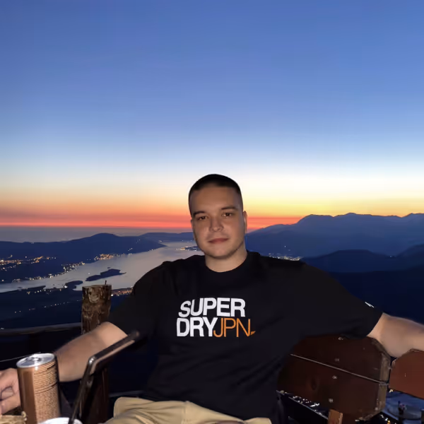 Photo of Miloš Milenković, web developer and designer