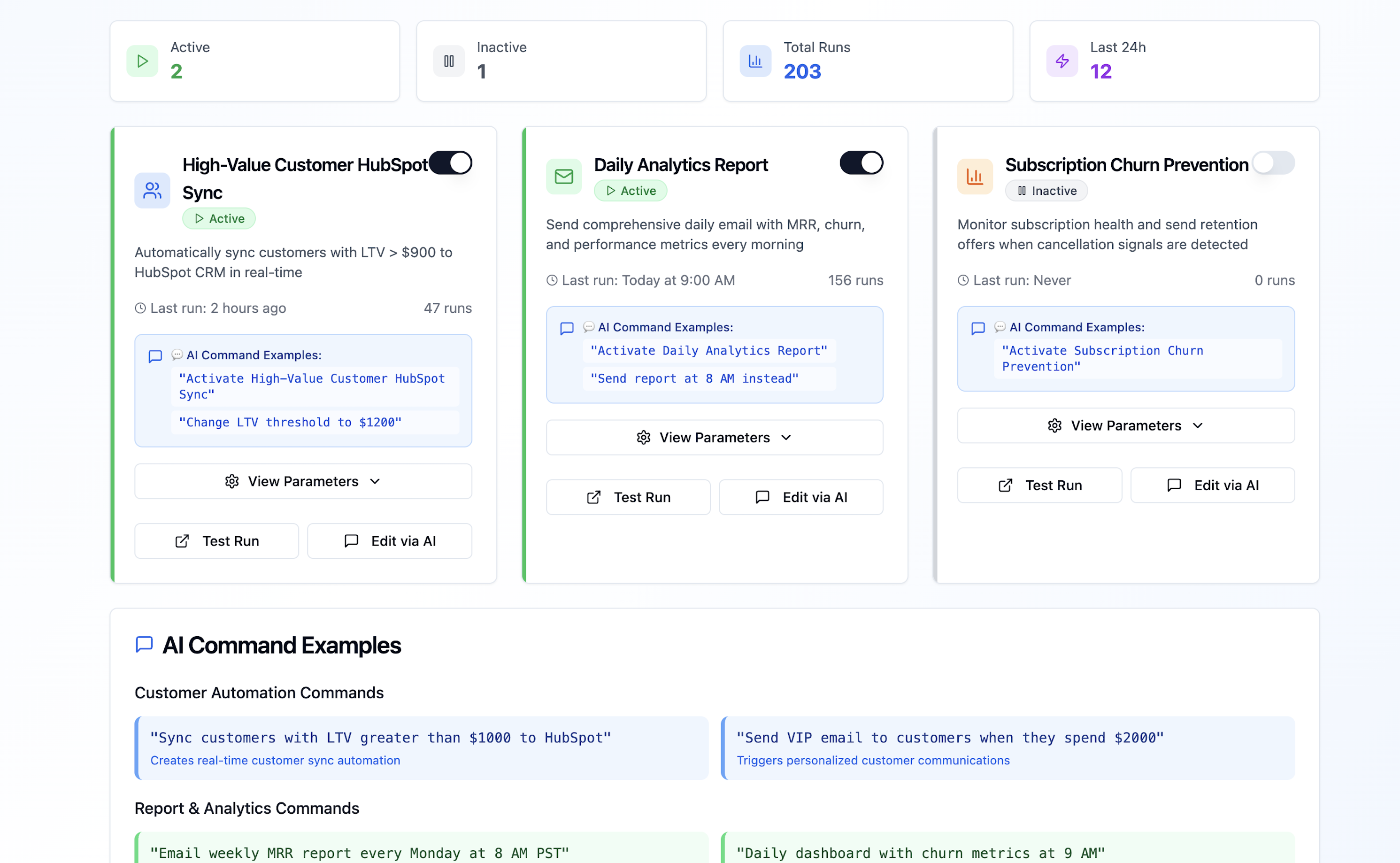 Real time CRM for Stripe. AI automatio for Stripe users.