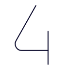 Number 4 icon