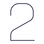 Number 2 icon
