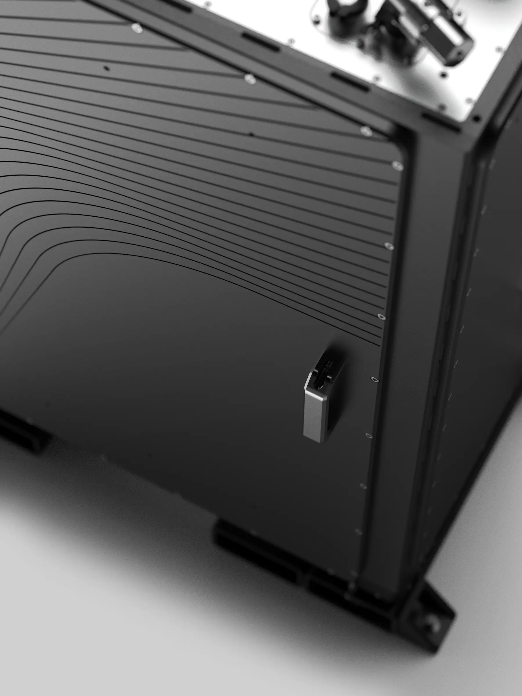 Maybell Big Fridge dil fridge detail shot