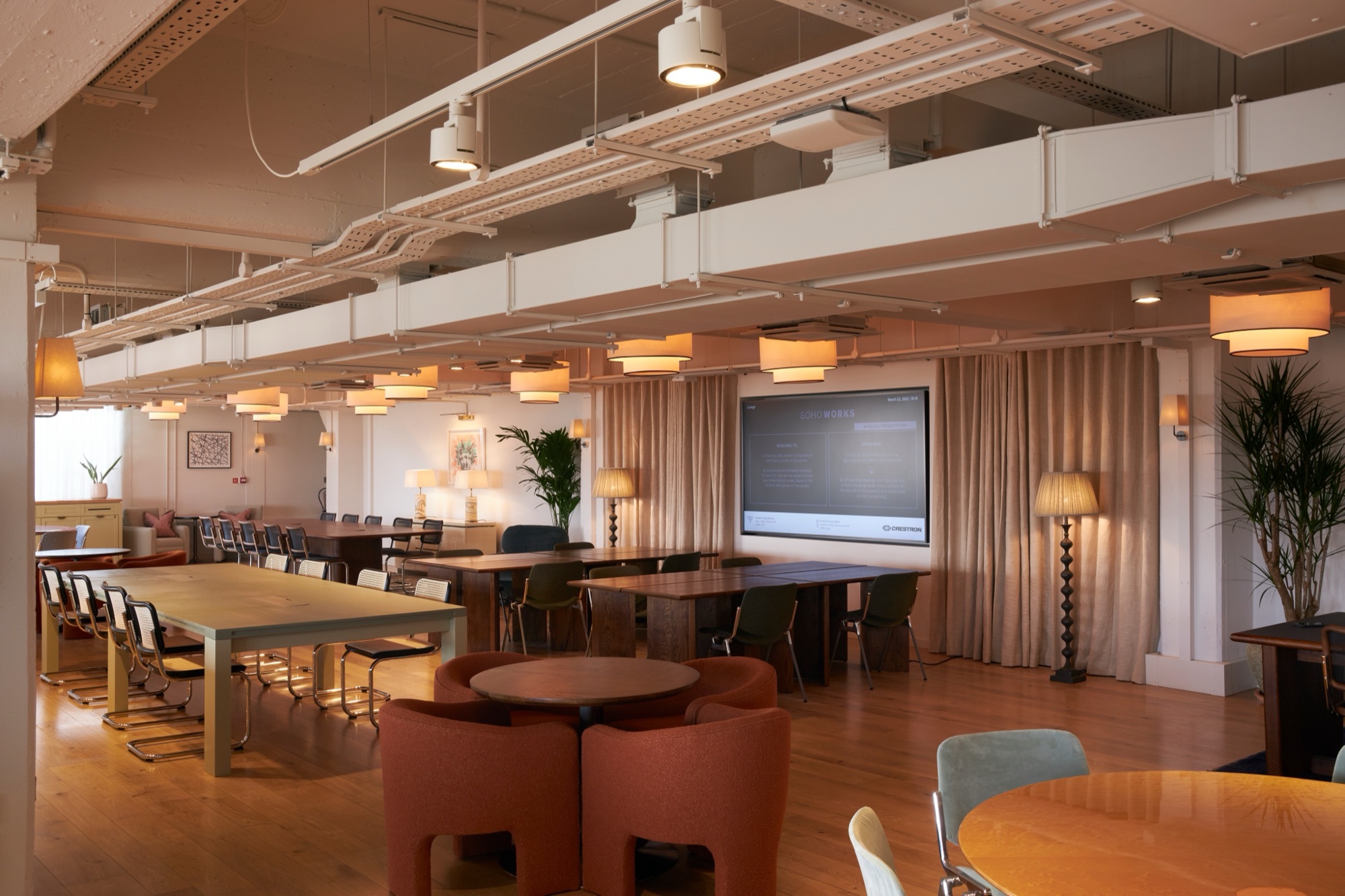 Soho Lofts event space at Shoreditch House, London