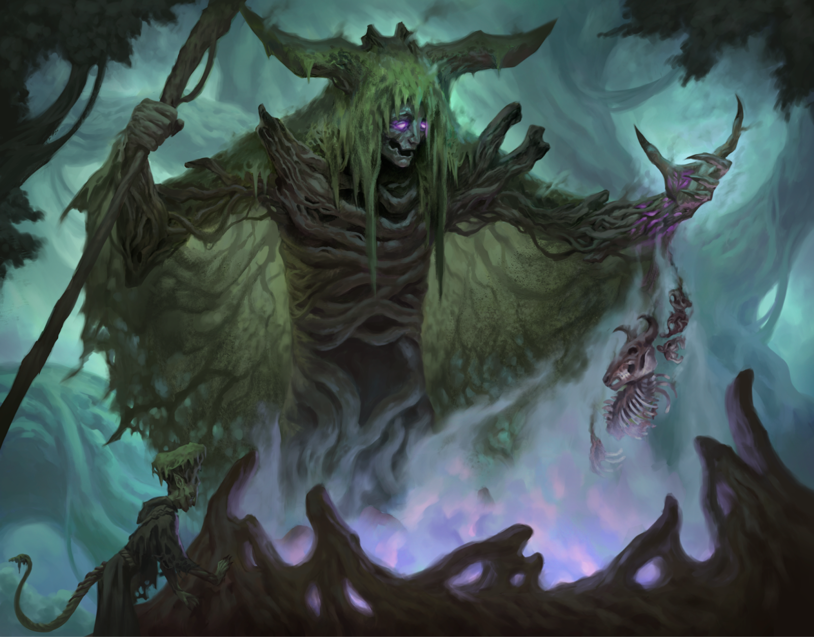A picture of Cambian, Chief Composter from Luminous Card Game