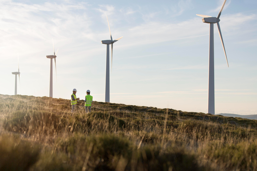 ESG criteria wind turbine green energy