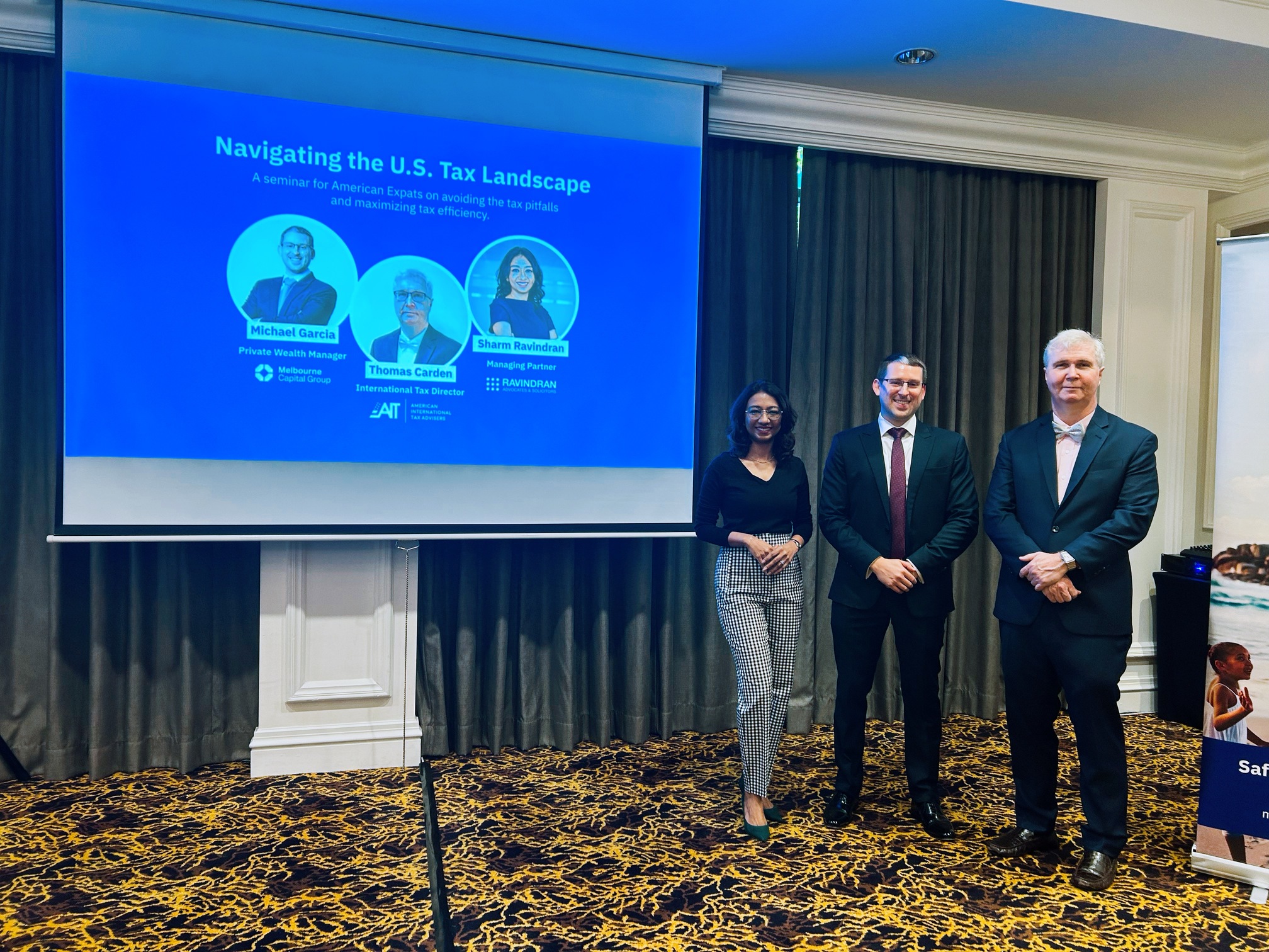 Melbourne Capital Group hosts U.S. Tax Planning Seminar