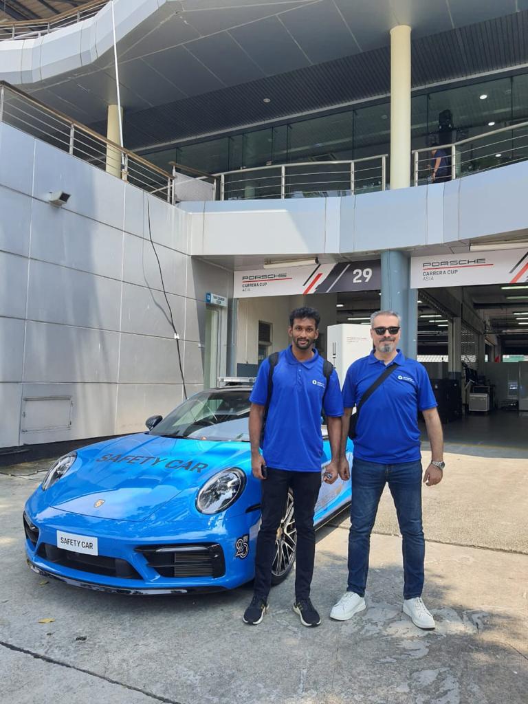 Samer Obaid and Sam Marsden at the Malaysia Championship Series