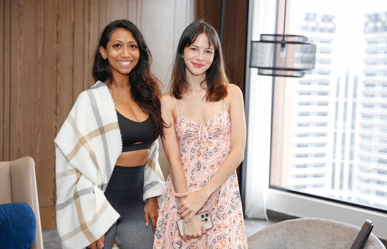 Farah Hashim and Juria Hartmans at 3Rituals