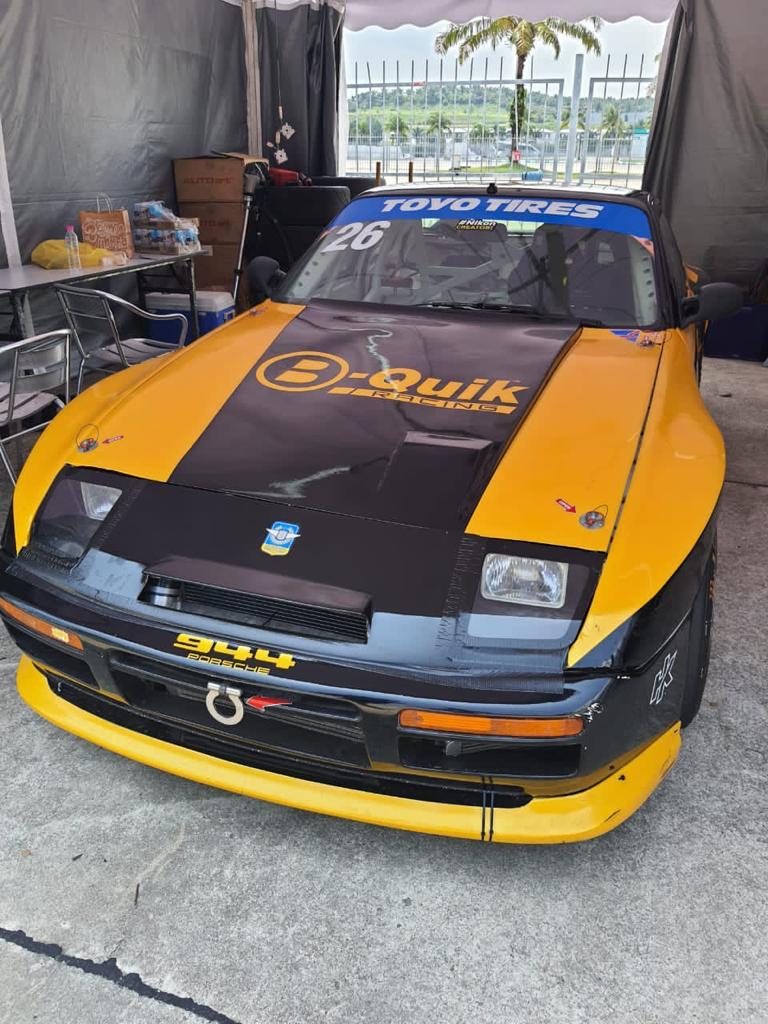 Sportscar on display at Malaysia Championship Series