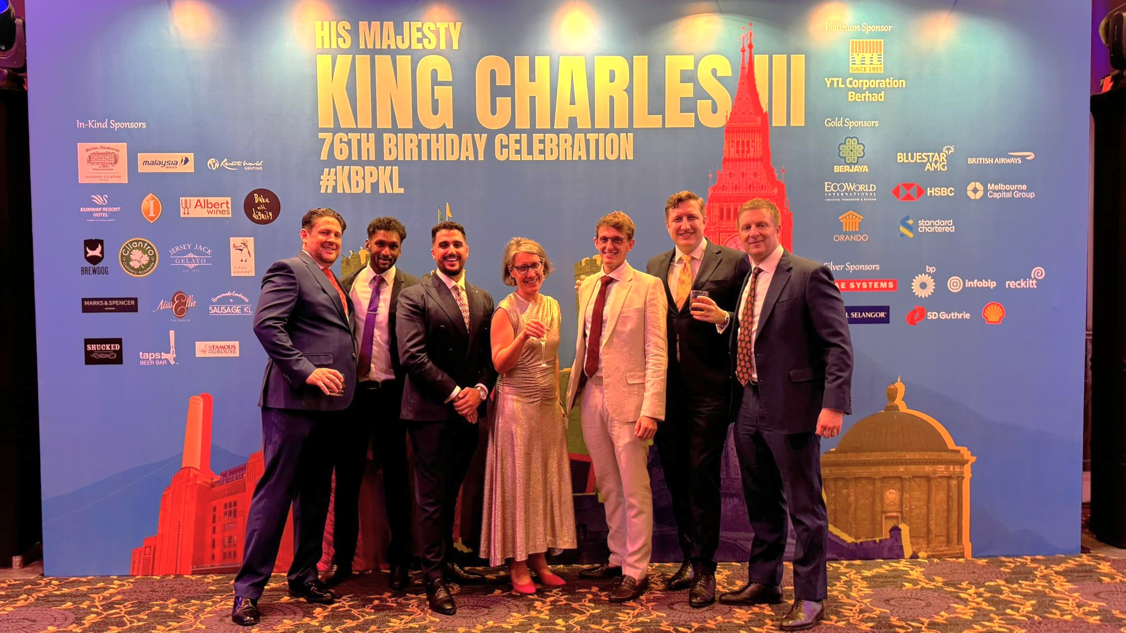 Melbourne Capital Group sponsors 76th Birthday celebration of His Majesty King Charles III.