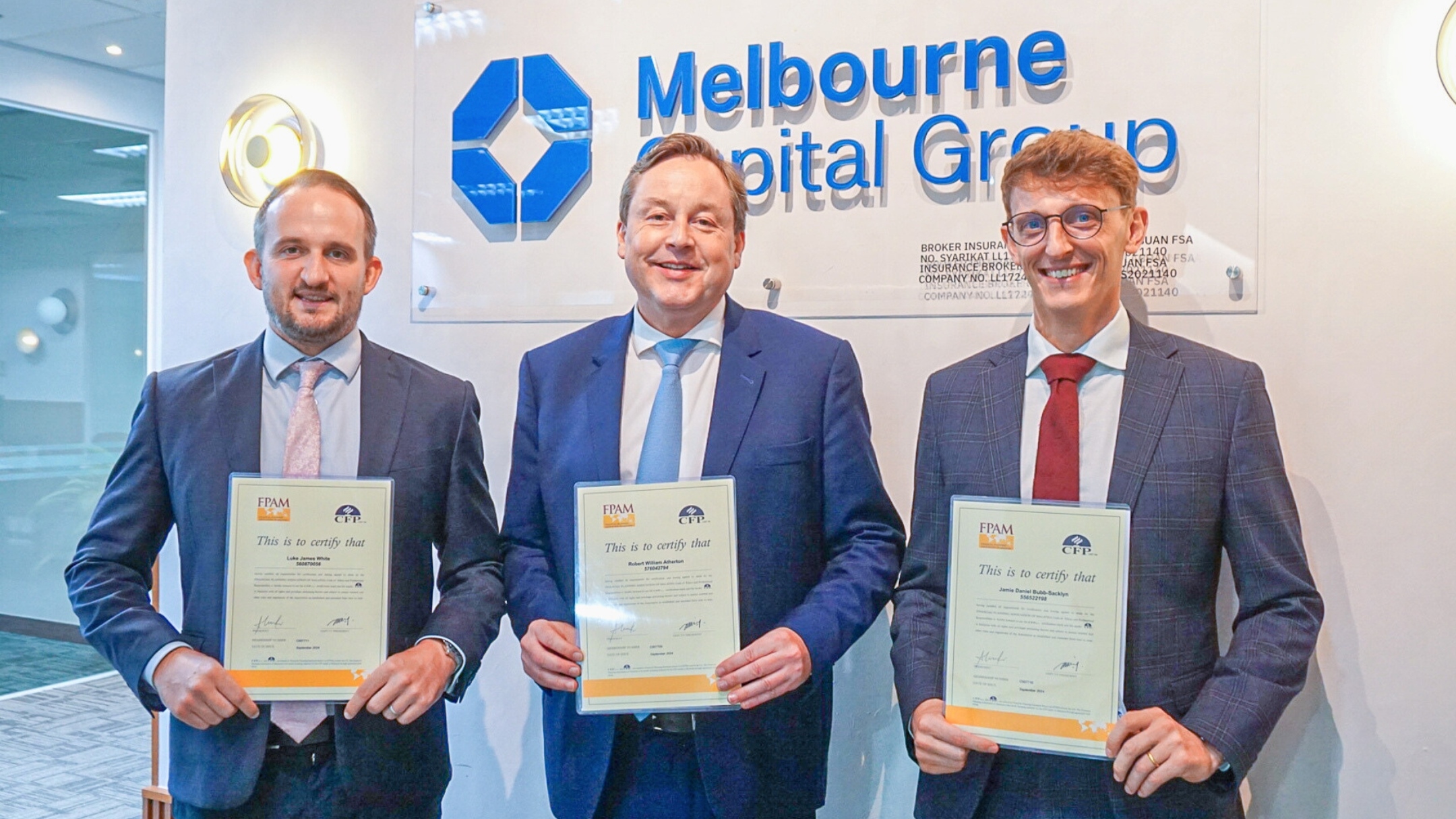 Melbourne Capital Group Celebrates Major Achievement in Malaysian Financial Planning arena