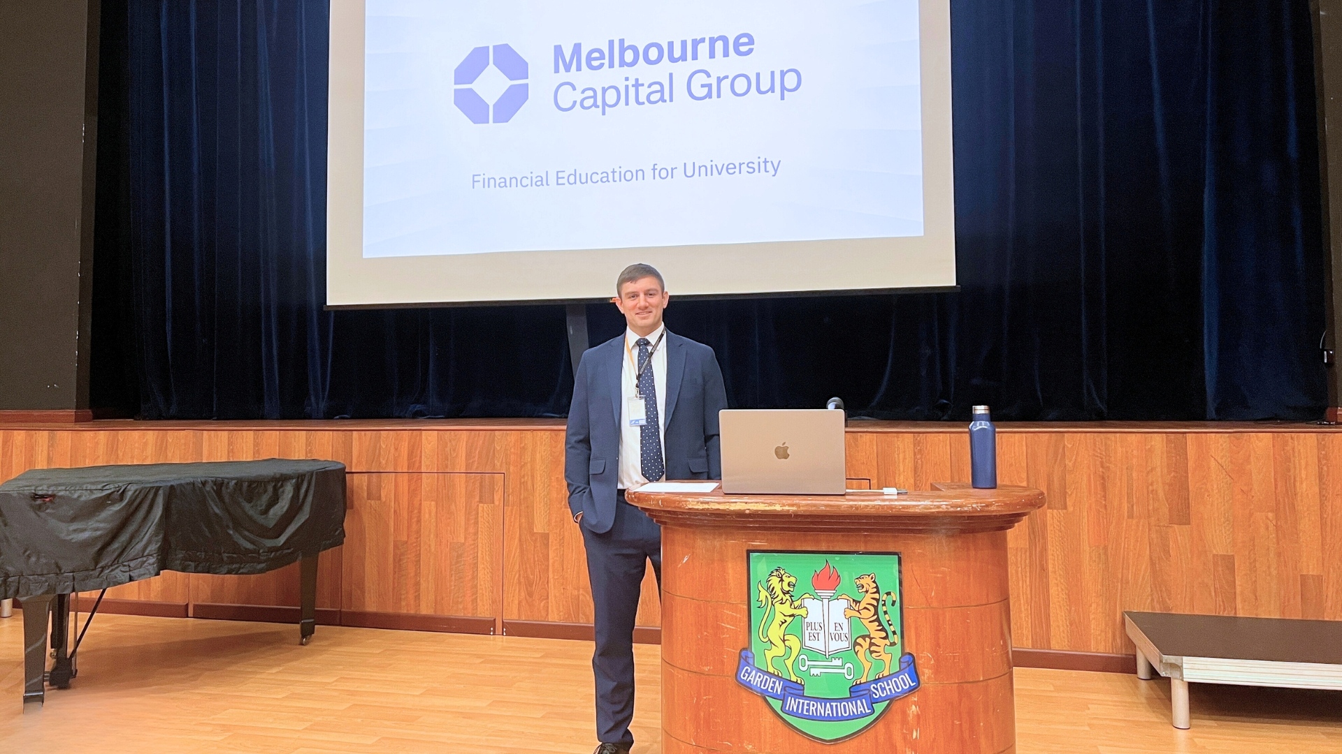 Ryan Long hosts Financial Literacy Workshop at Garden International School