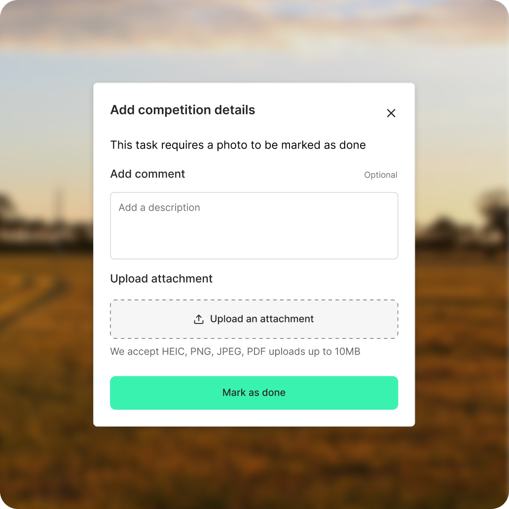 Task verification workflow