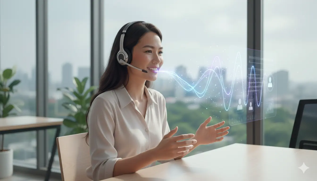 image of ai course modules on screen