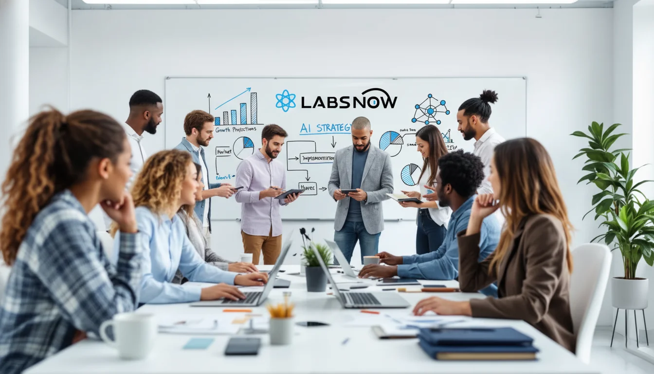 image of a collaborative workspace (for a b2b saas)