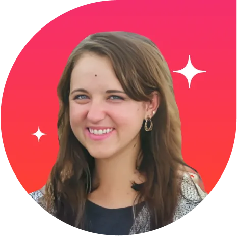 Portrait of Melissa Caffrey, Sr. Program Director, featured in a customer testimonial praising Growth Natives for CRM migration and HubSpot automation success.