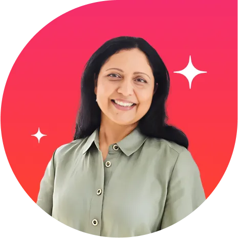 Portrait of Dr. Tarj Mavi, Founder of LAMAV, featured in a client testimonial highlighting her positive experience with Growth Natives’ digital solutions.