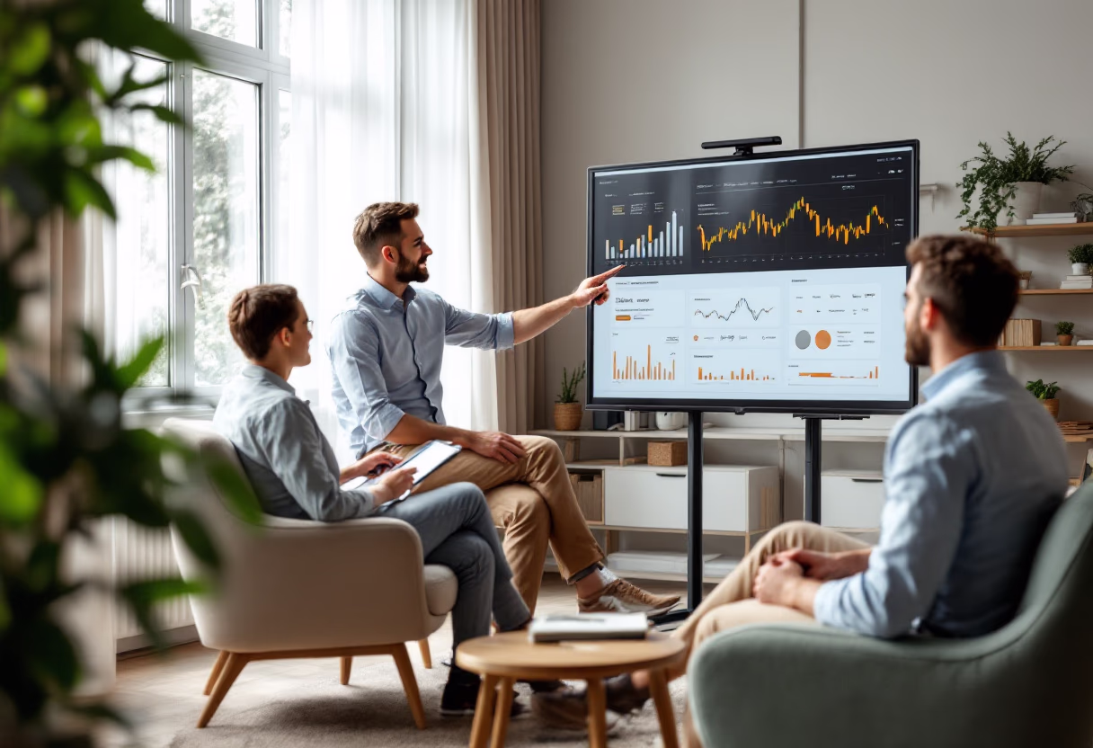 image of financial planning, business meeting