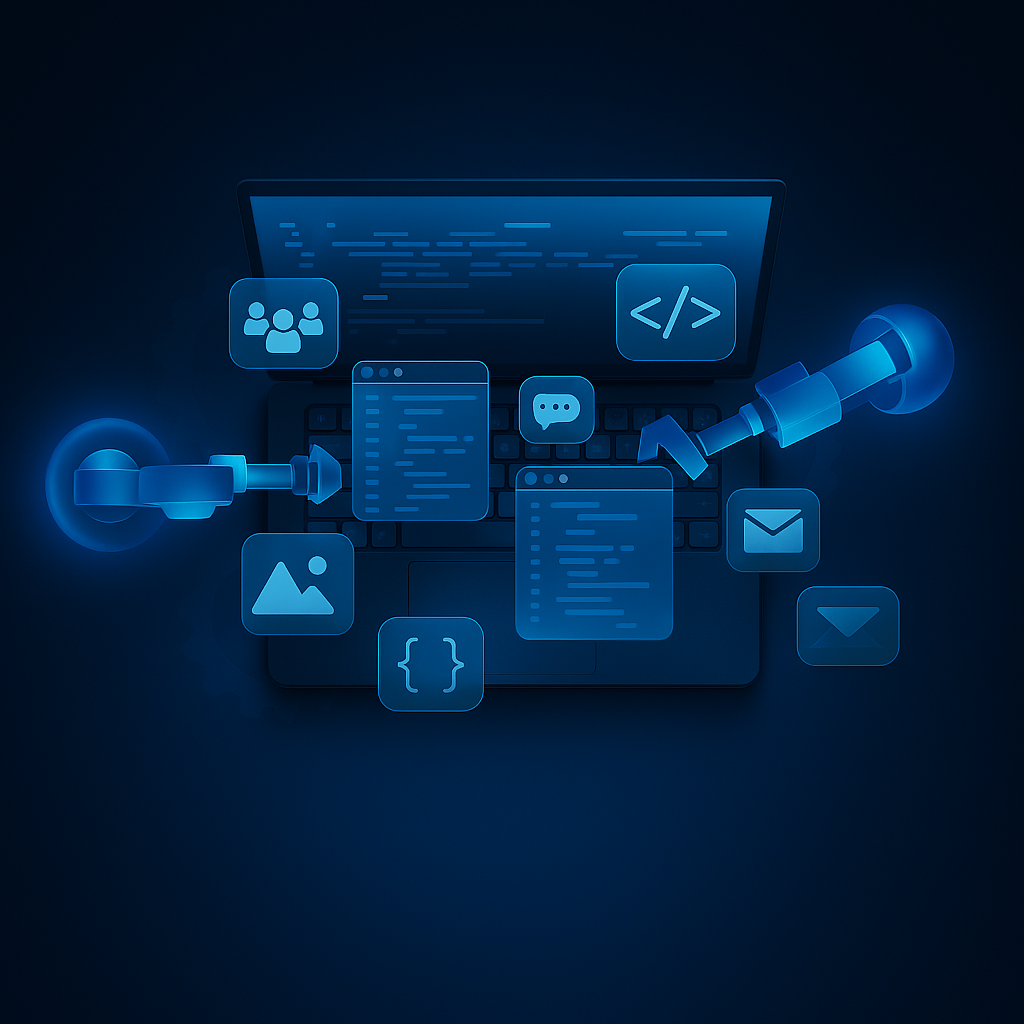 image of tech solutions demonstration (for a hr tech)