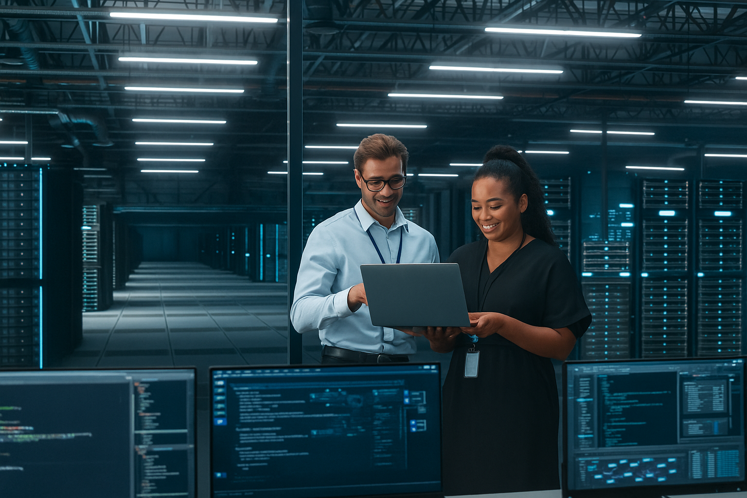 image of tech solutions demonstration (for a hr tech)