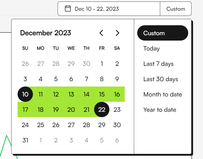 Holiday Updates: Date Picker Revamp and More