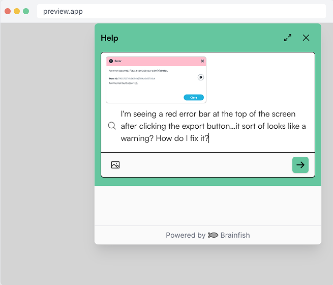 Cut Support Back-and-Forth in Half: Brainfish Now Supports Image Attachments