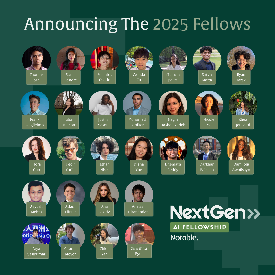 A First Look at the 2025 NextGen AI Fellowship Cohort