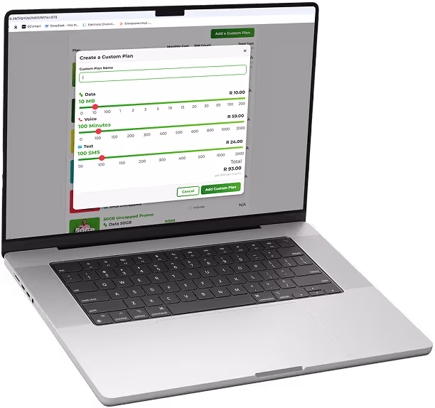 Melon Business Portal Laptop