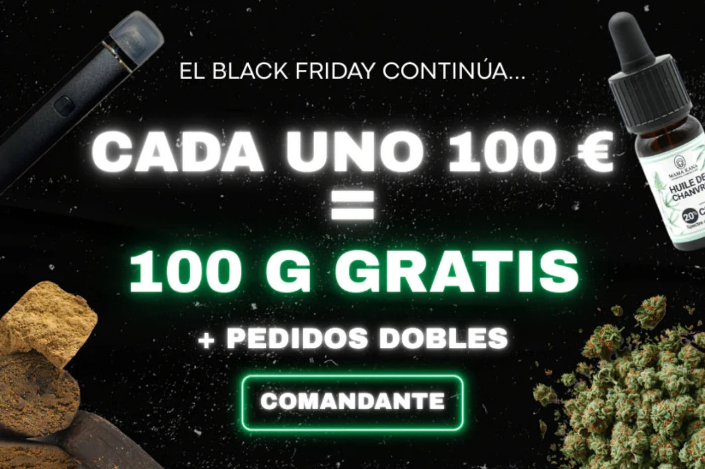 Productos CBD Mama Kana en oferta especial