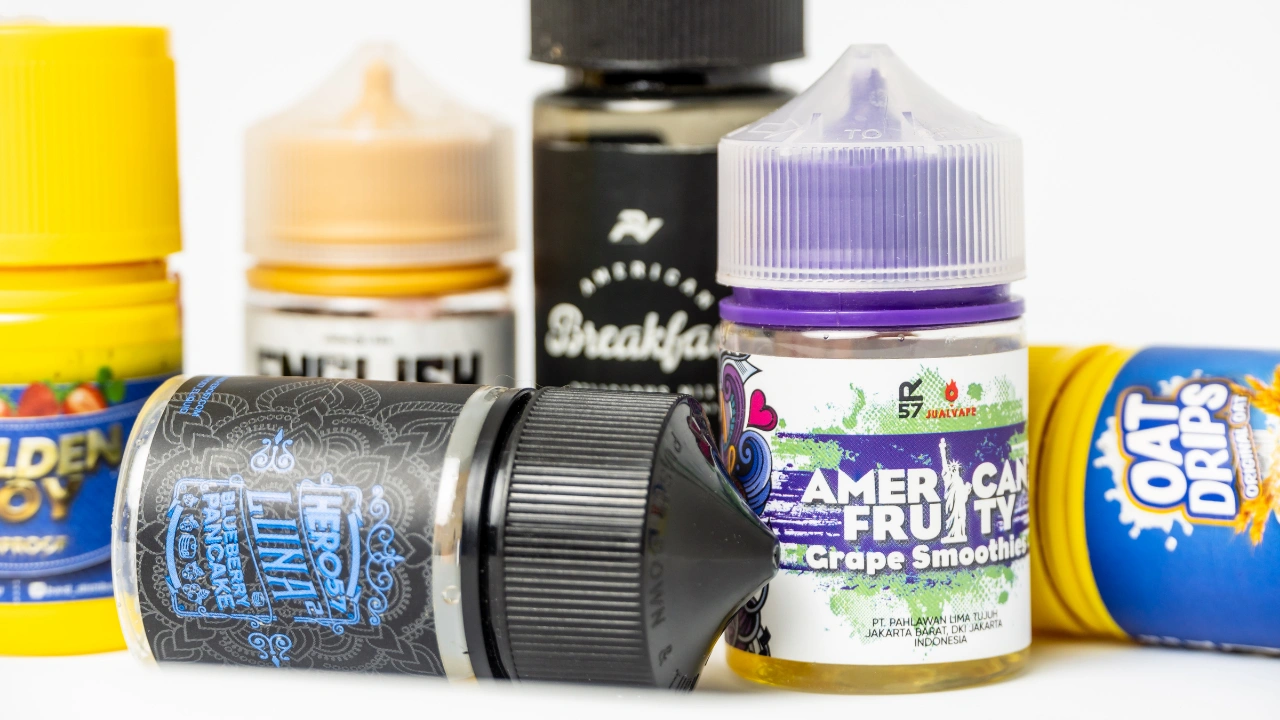 Fioles d'e-liquide CBD