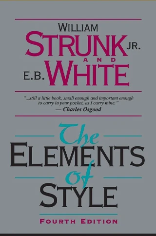 The Elements of Style book cover