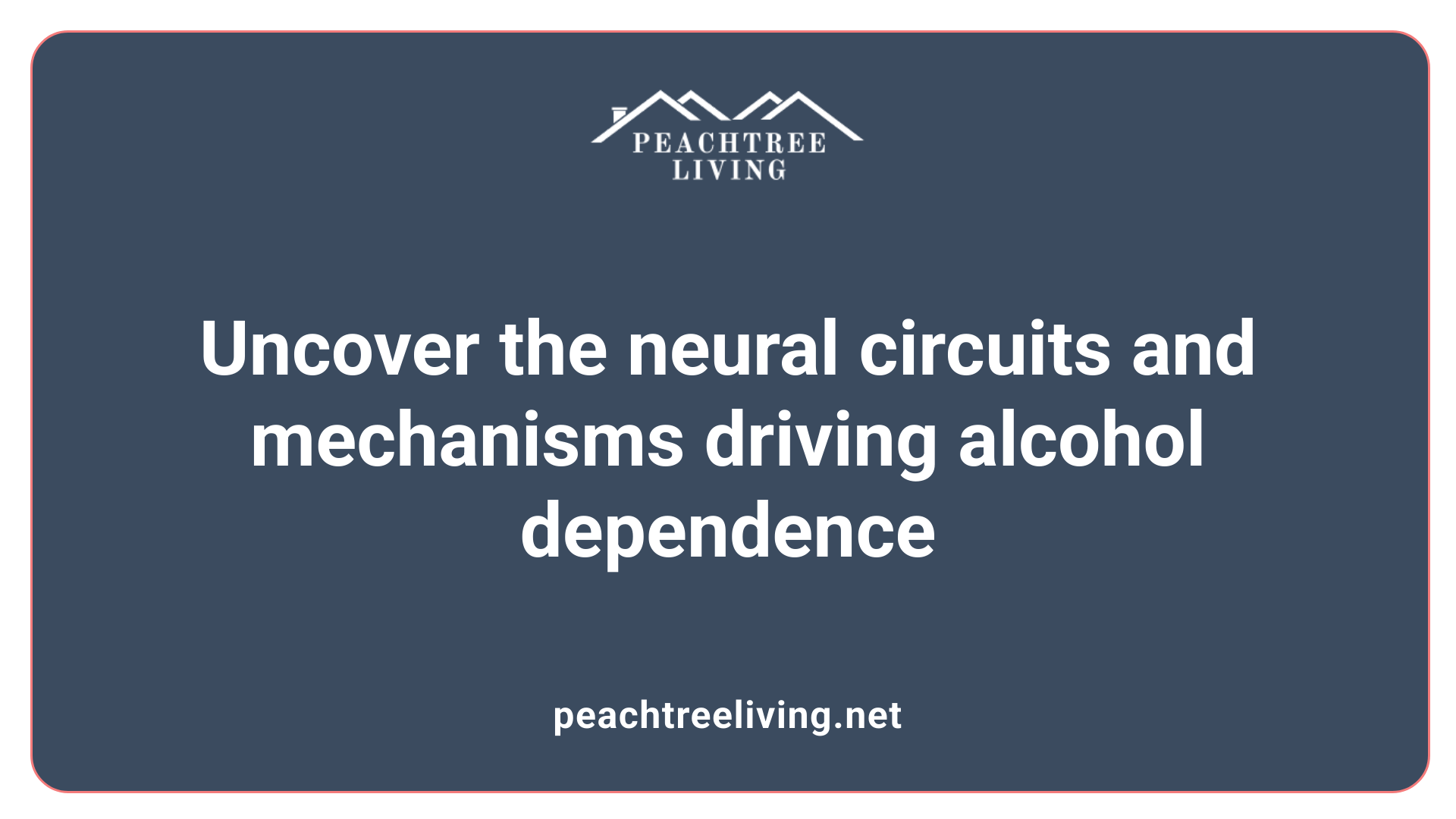 Uncover the neural circuits and mechanisms driving alcohol dependence