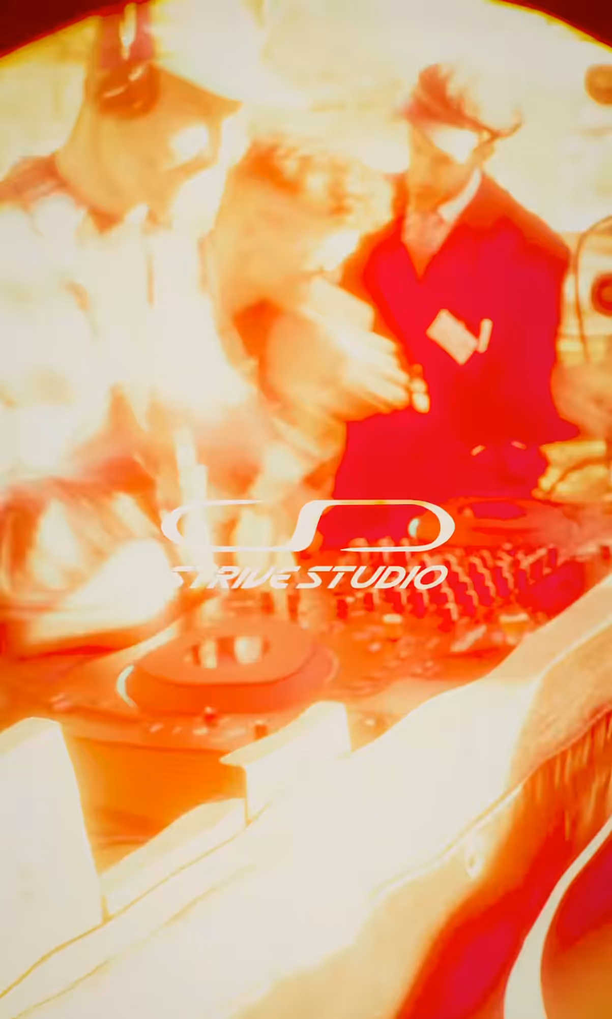 DJ-Set bei Strive-Studio Event – Ausschnitt aus Short-Form-Video, zum Instagram-Beitrag