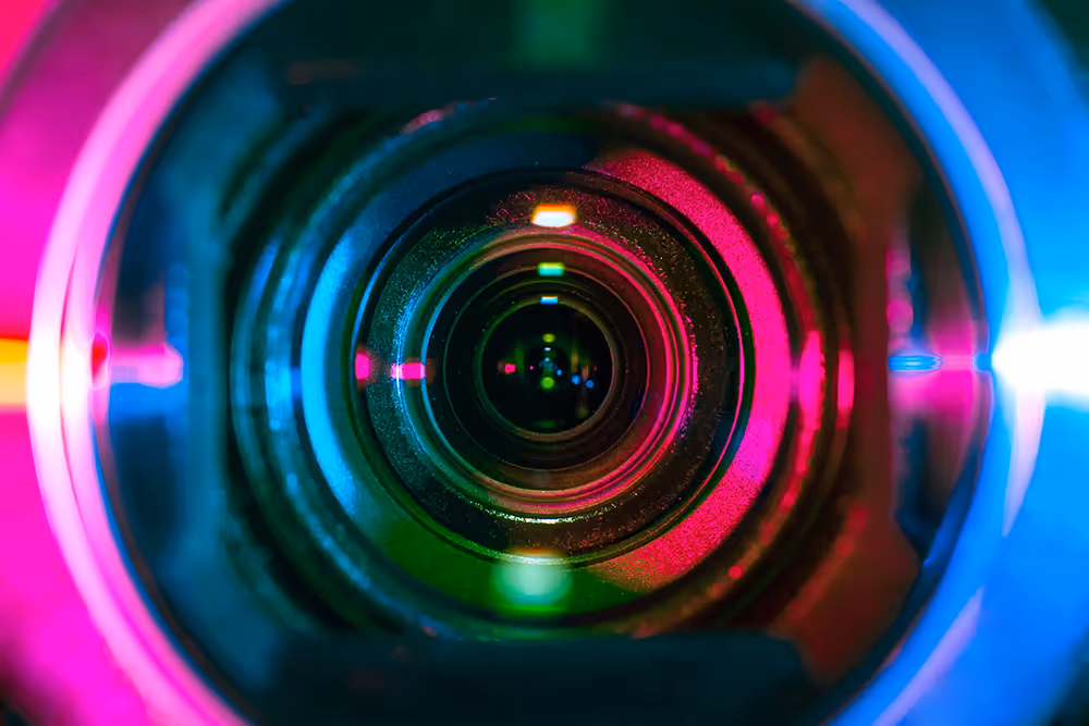 a camera lens