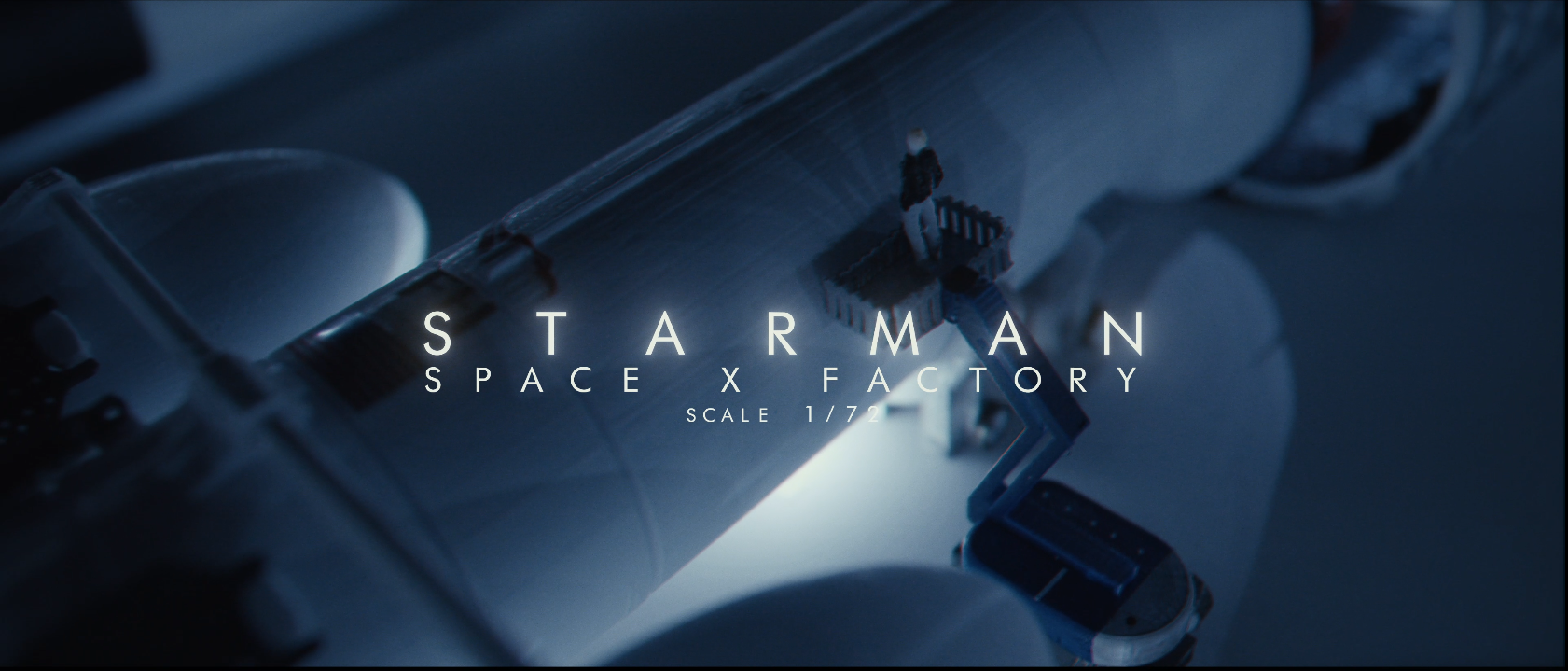 Starman Space X Factory - Model 1/72 by Raphael Lemaire