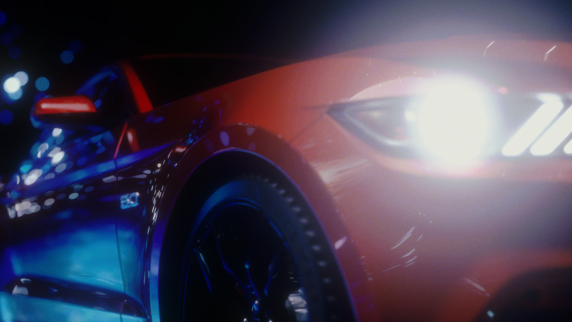 Mustang - Neon night