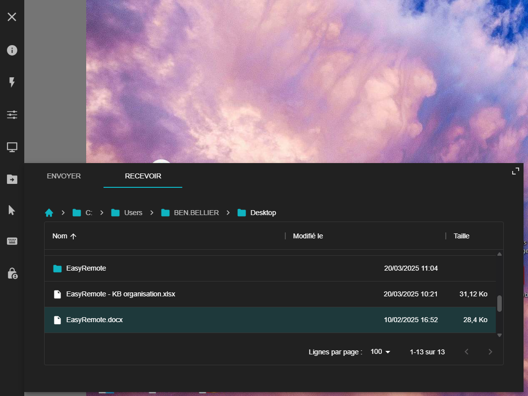Transfert-fichier-recevoir-EasyRemote