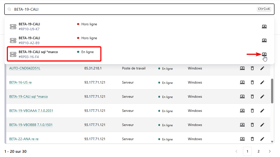 Recherche-action-rapide-connexion-EasyRemote