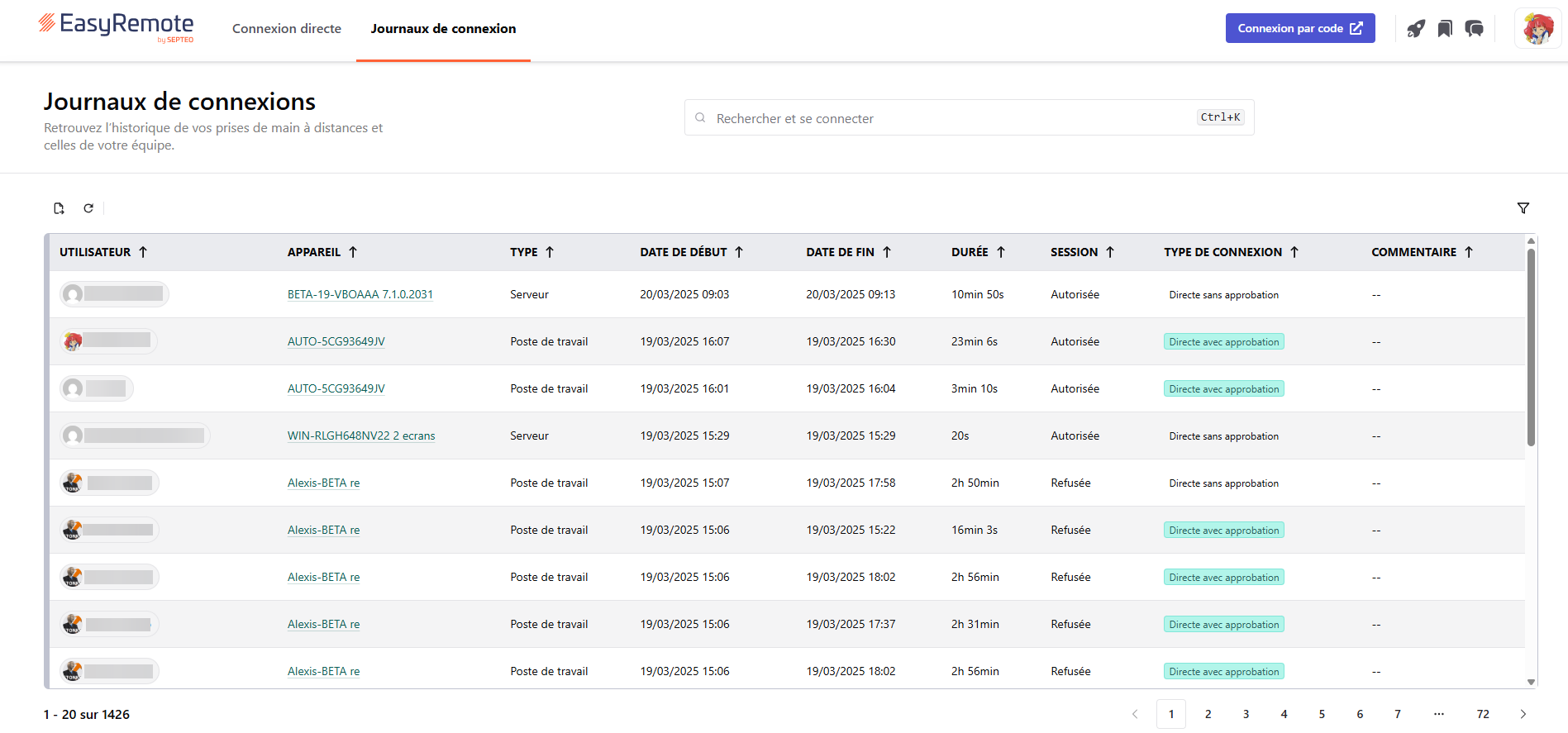 Journaux-de-connexion-EasyRemote