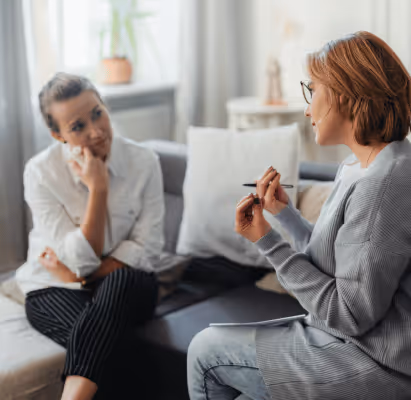 Psychological counseling and support unit for employees experiencing stress or discomfort at work