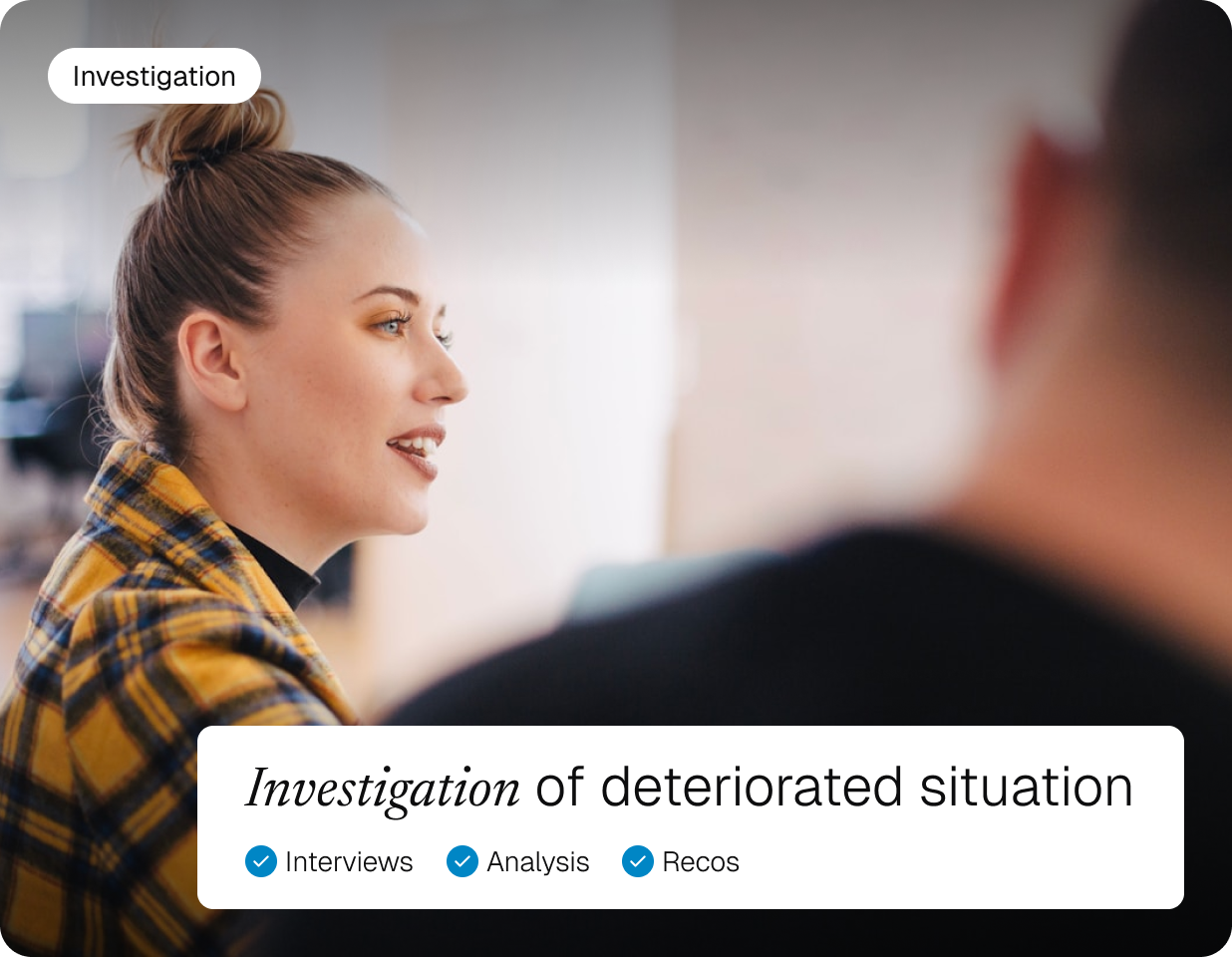 Enquête interne sur la qualité de vie et les conditions de travail