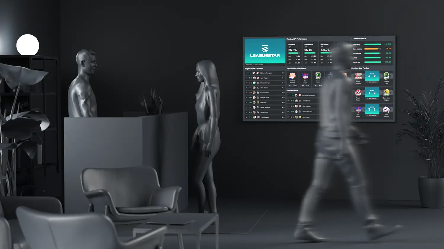 Leaguestar League-Stream Dashboard