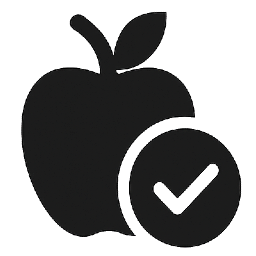BeMediq healthy apple icon