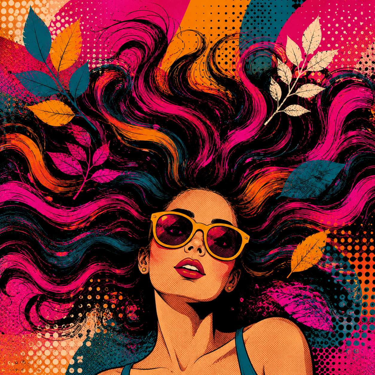 BeMediq Beauty Journal illustration for hair health and hair changes